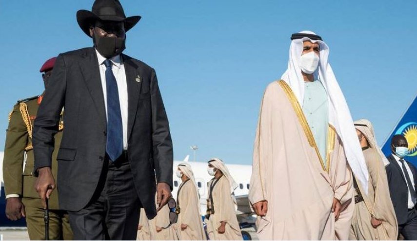 رئيس جنوب السودان يصل إلى الإمارات في زيارة عمل