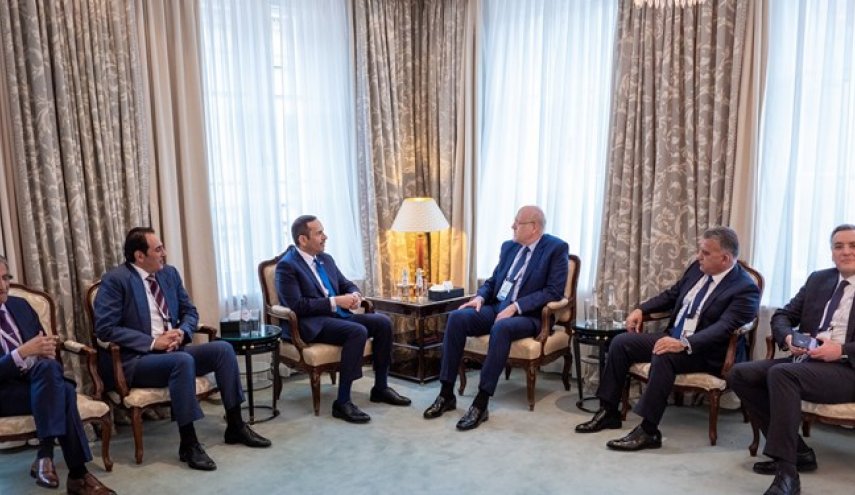 گفت‌‌وگوی وزیر خارجه قطر با نخست‌ وزیر لبنان درباره امنیت منطقه
