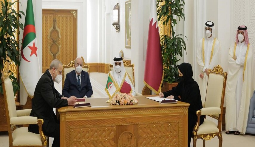 توقيع اتفاقية ومذكرتي تفاهم بين قطر والجزائر
