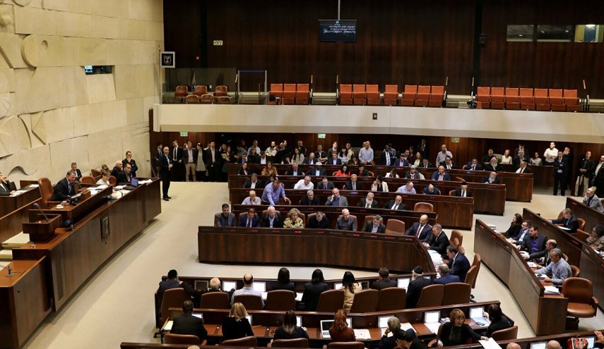 تحریم رای گیری درباره برخی لوایح در پارلمان اسراییلی از سوی 