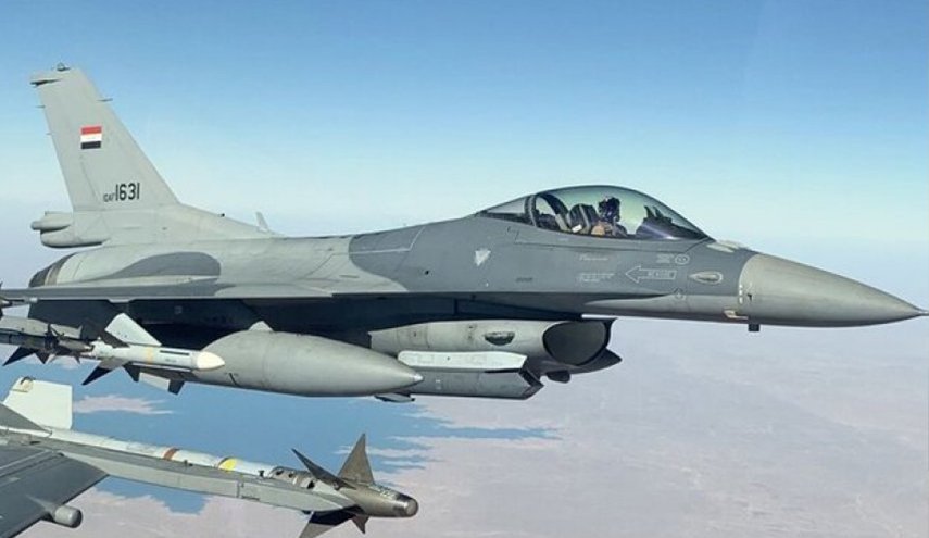 طائرات عراقية تدمر وكرين لداعش في كركوك