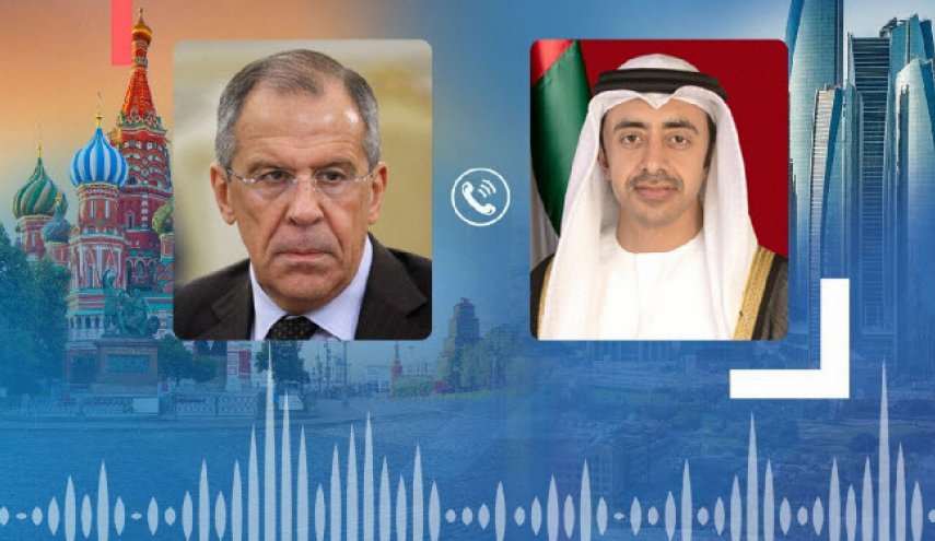 گفت و گوی تلفنی وزیران خارجه امارات و روسیه؛ تاکید بر روابط دوستانه و راهبردی