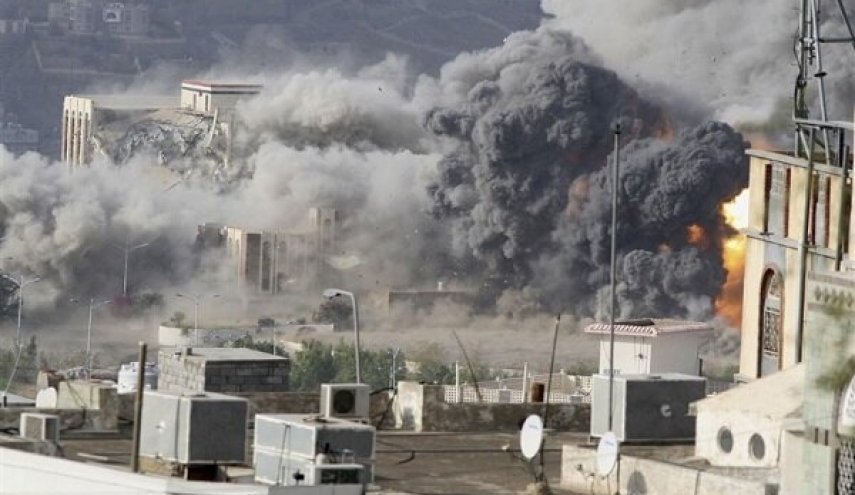 «صعده» یمن توسط جنگنده‌های سعودی بمباران شد