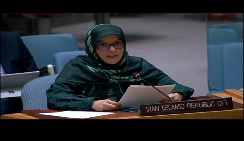 سفيرة إيران لدى الأمم المتحدة: نعارض بشدة أي استخدام للأسلحة الكيماوية