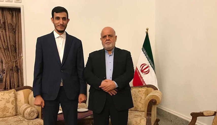 مساعد رئيس مؤسسة الإذاعة والتلفزيون يلتقي سفير إيران في بغداد