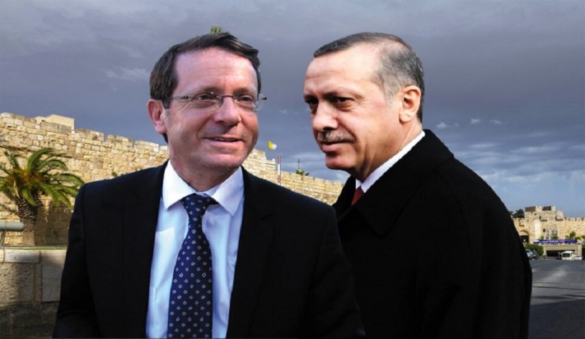 رئيس الكيان الإسرائيلي يتوجه الى تركيا غدا الأربعاء
