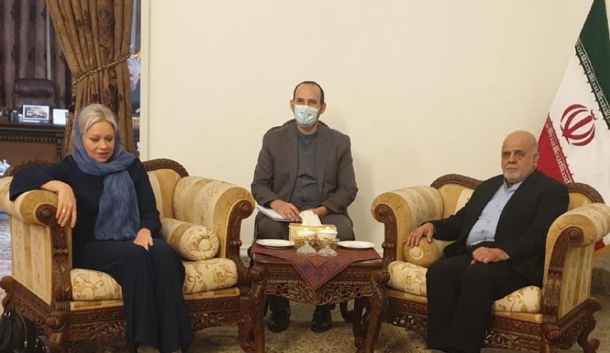 دیدار سفیر ایران در عراق با نماینده سازمان ملل