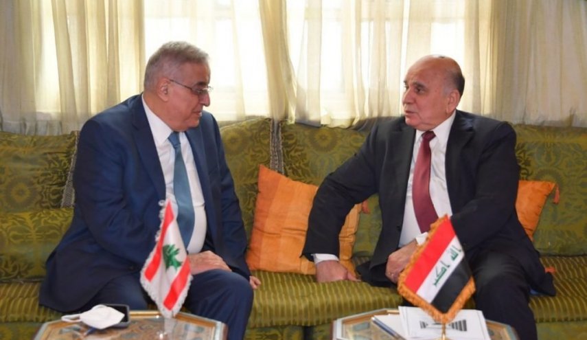 وزيري خارجية العراق ولبنان يبحثان العلاقات الثنائية