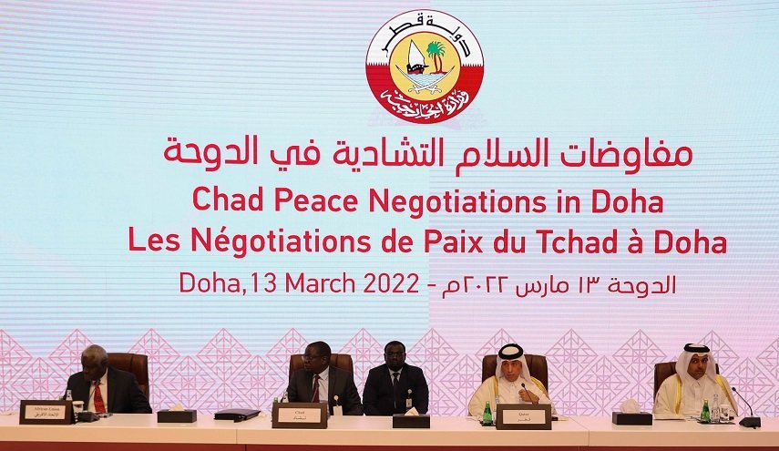  مفاوضات بين المجلس العسكري التشادي والمتمردين في الدوحة
