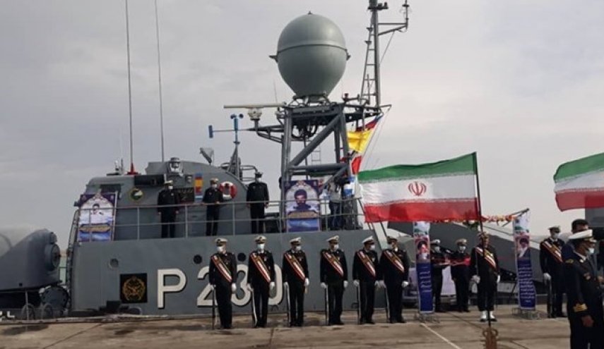 المجموعة الـ81 للاسطول الايراني تبدأ مهمتها في المياه البعيدة