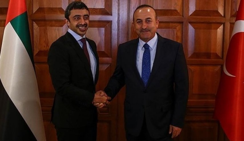 وزيرا خارجية الإمارات وتركيا يبحثان الأزمة الأوكرانية