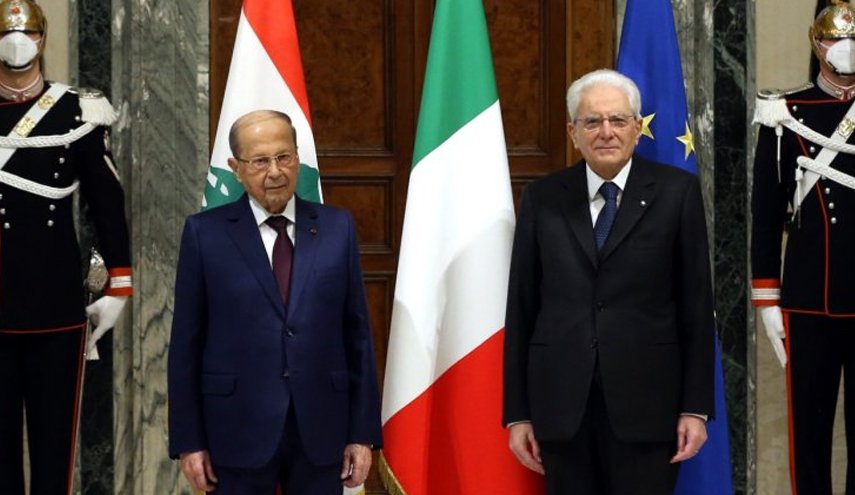 الرئيس اللبناني يواصل زيارته الرسمية الى ايطاليا
