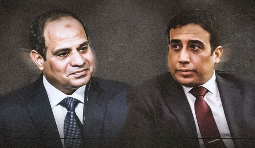 السيسي للمنفي: مصر تدعم الحل السياسي للأزمة الليبية