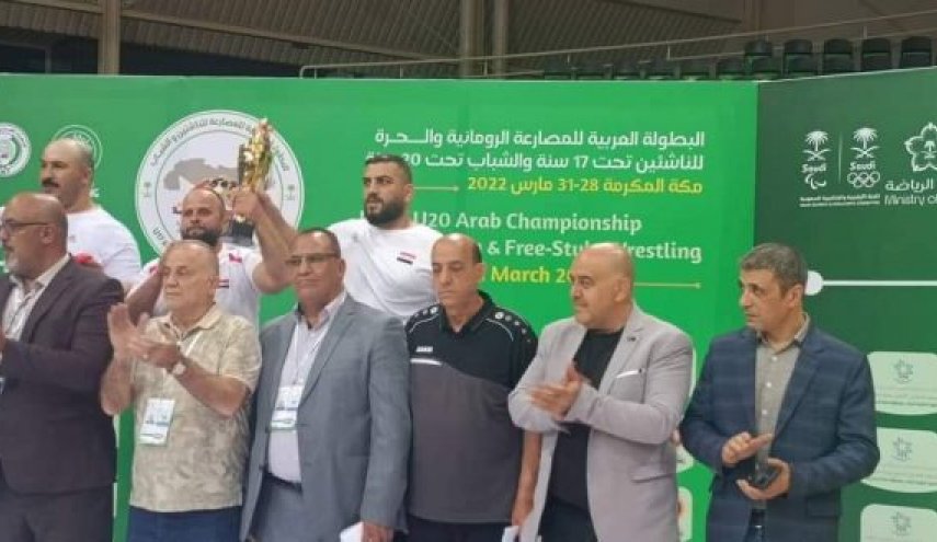 سوريا تفوز بـ4 ميداليات في البطولة العربية للمصارعة