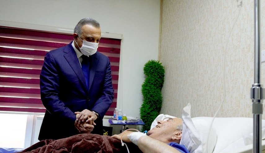 الكاظمي يزور اياد علاوي في المستشفى