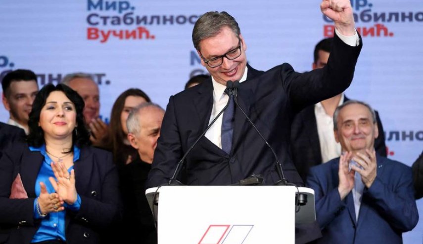 الرئيس الصربي يعلن فوزه في الانتخابات الرئاسية