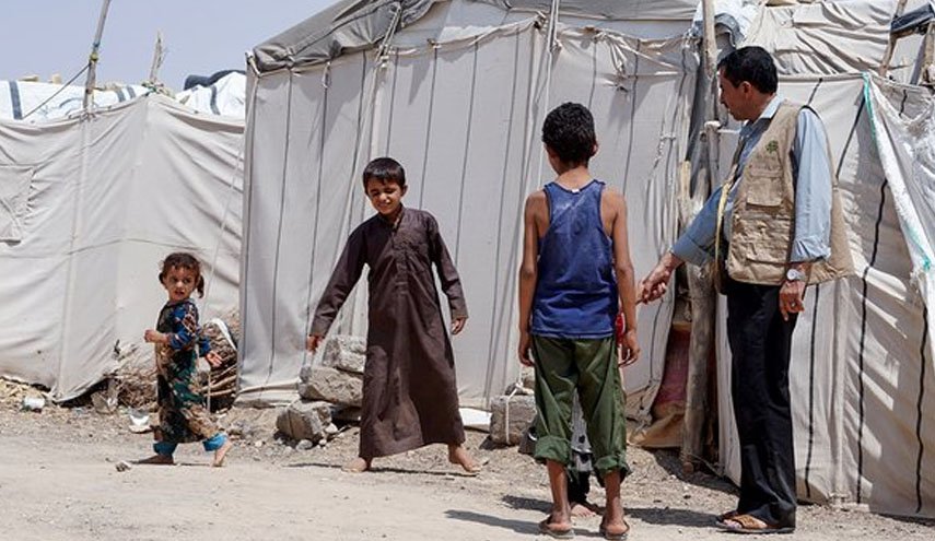 آتش سوزی در یک اردوگاه آوارگان یمنی هفت قربانی برجا گذاشت