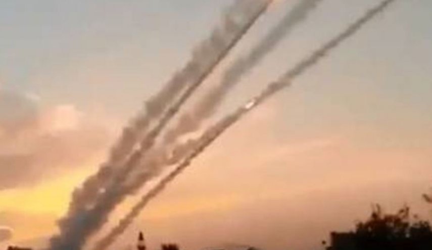 آزمایش مجدد موشکی حماس در نوار غزه