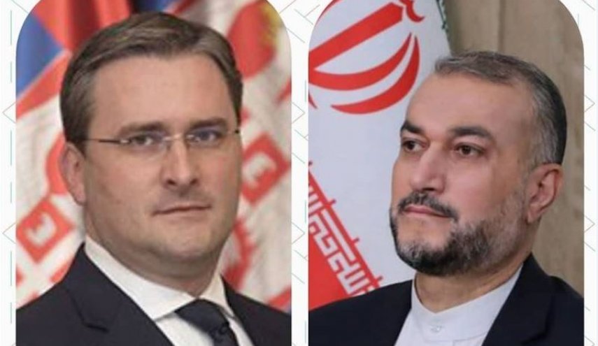 مباحثات هاتفية بين وزيري خارجية إيران وصربيا 