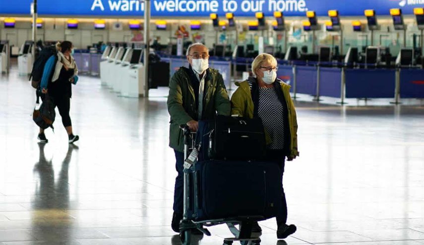 شیوع موج جدید کرونا و ادامه هرج‌ومرج در فرودگاه‌های انگلیس