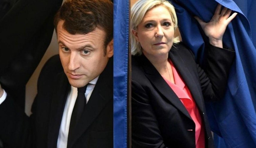 انتخابات فرانسه؛ ماکرون با 28 درصد پیشتاز است / سخنرانی ماکرون در جمع هواداران

