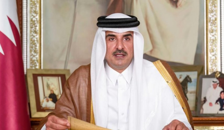 دومین پیام کتبی امیر قطر به اتحادیه اروپا طی ۲۰ روز