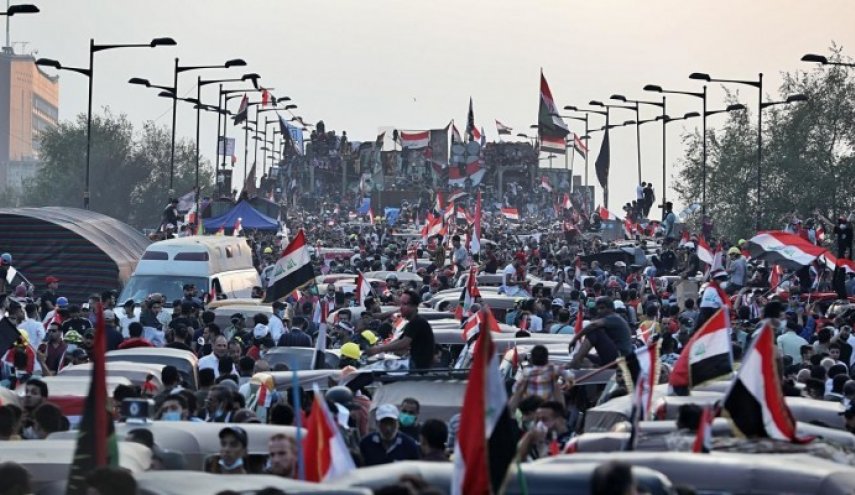 مظاهرات في العراق احتجاجا على تأخر تشكيل الحكومة