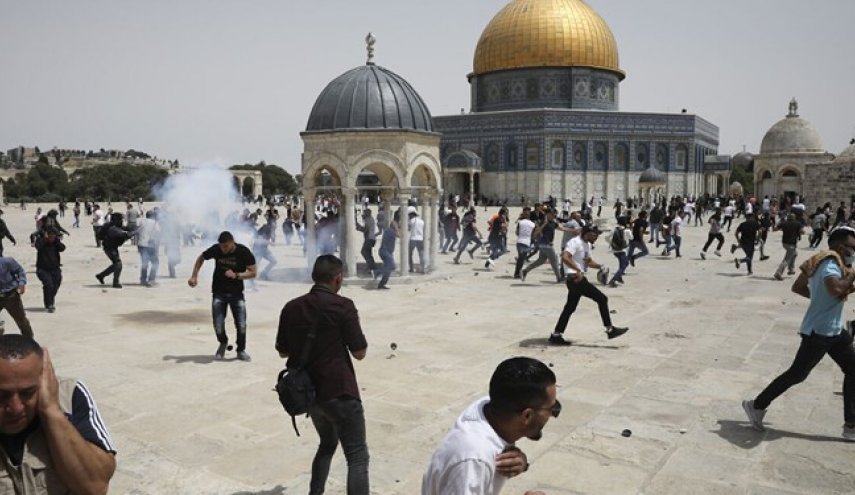 دعوت از مردم فلسطین برای یاری مسجد الاقصی 