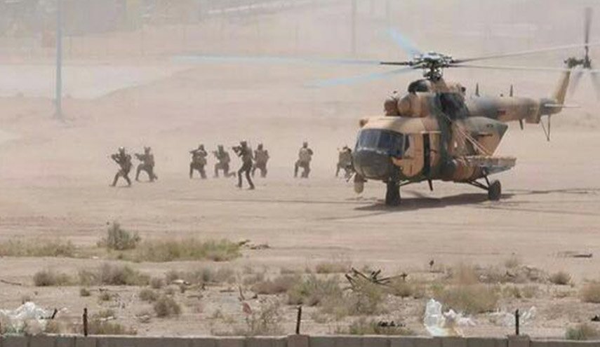 عملیات هوایی نیروهای عراقی برای تعقیب داعش در کرکوک