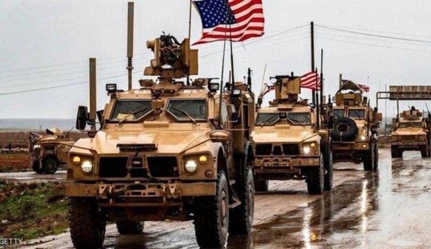 انتقال یک کاروان نظامی آمریکا از سوریه به عراق