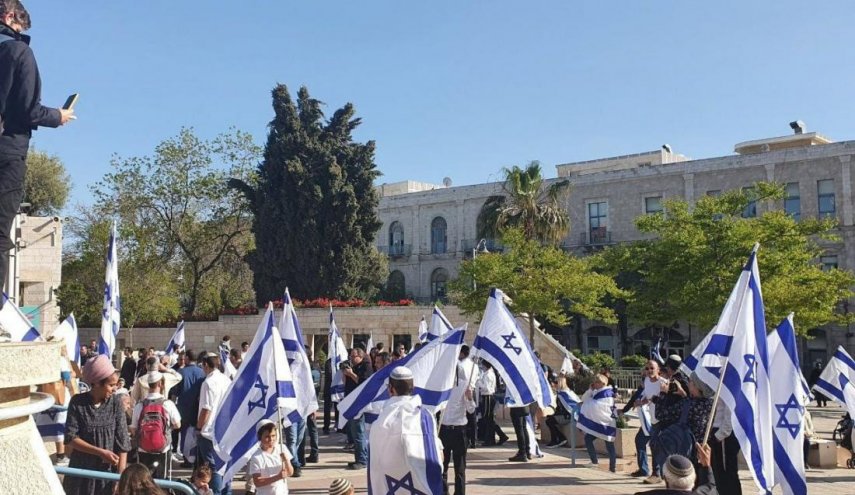 انتشار مكثف لقوات الإحتلال بالتزامن مع “مسيرة الأعلام” الصهيونية بالقدس