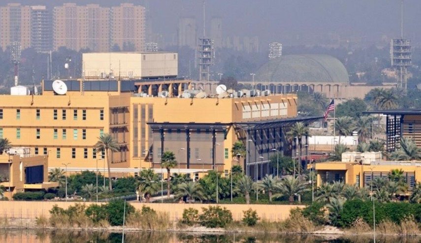 آژیر خطرِ سفارت آمریکا در بغداد به صدا در آمد