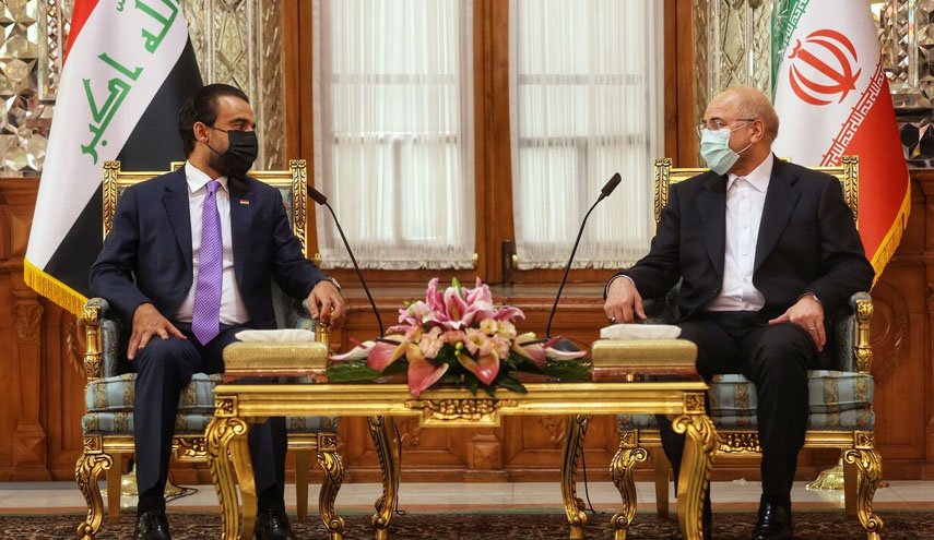 رییس مجلس عراق با قالیباف دیدار کرد
