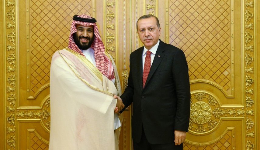 محمد بن سلمان يستقبل الرئيس التركي رجب طيب اردوغان