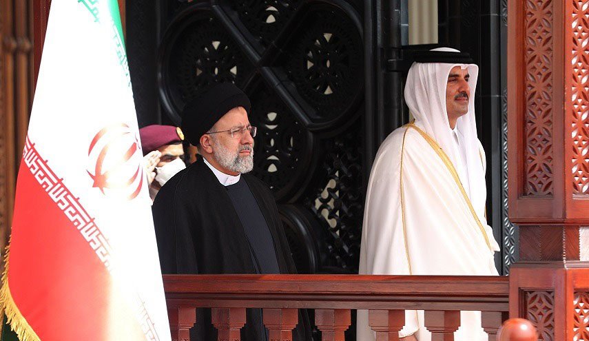 الرئيس الإيراني يتبادل التهاني مع أمير قطر لمناسبة عيد الفطر