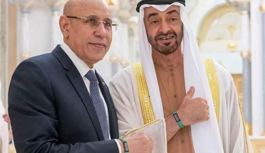 الرئيس الموريتاني يبحث التعاون الثنائي مع ولي عهد أبوظبي
