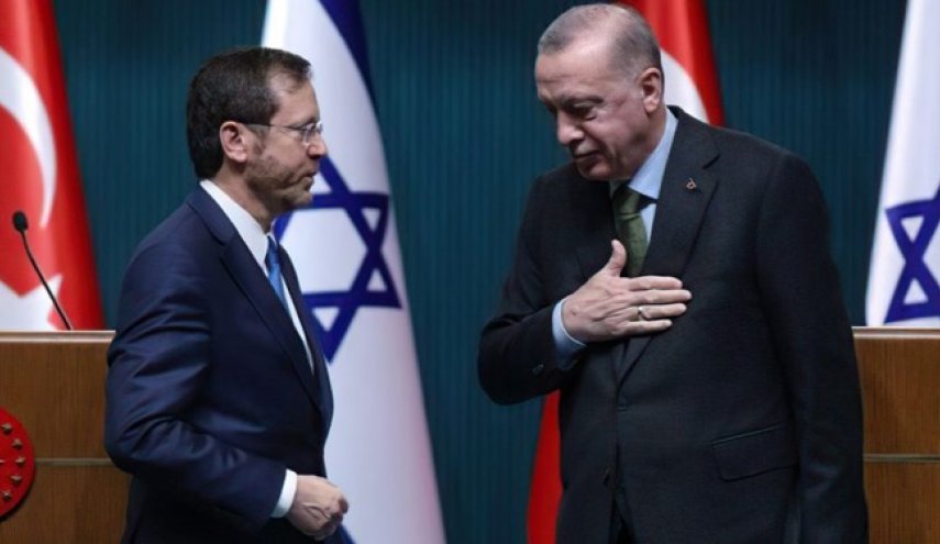 اردوغان سالروز اشغال فلسطین را به رئیس رژیم صهیونیستی تبریک گفت
