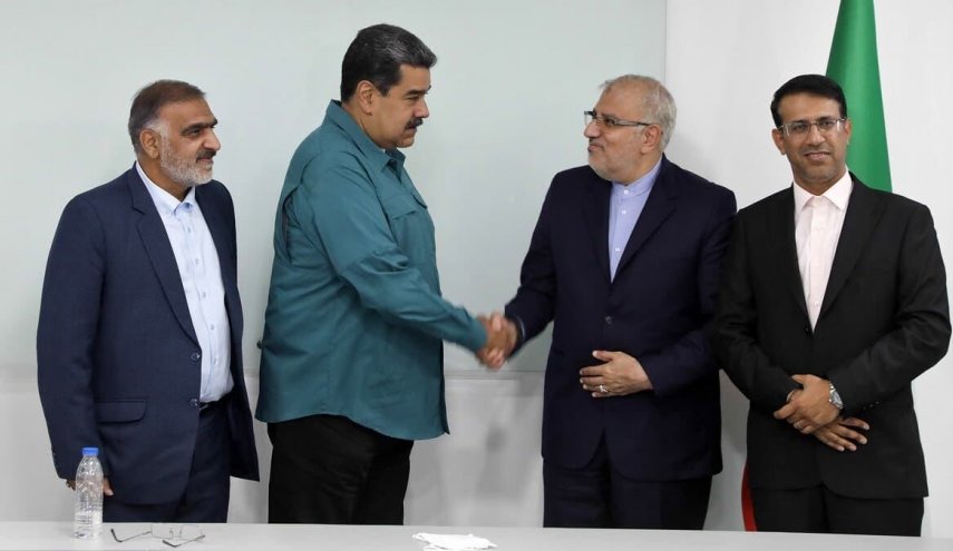 دیدار وزیر نفت ایران با رئیس جمهوری ونزوئلا