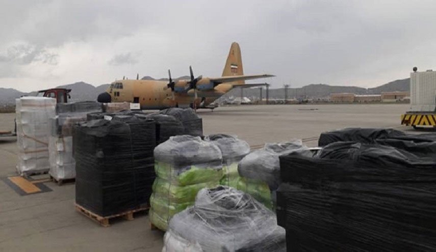 وصول شحنة من المساعدات الإنسانية الإيرانية إلى كابول