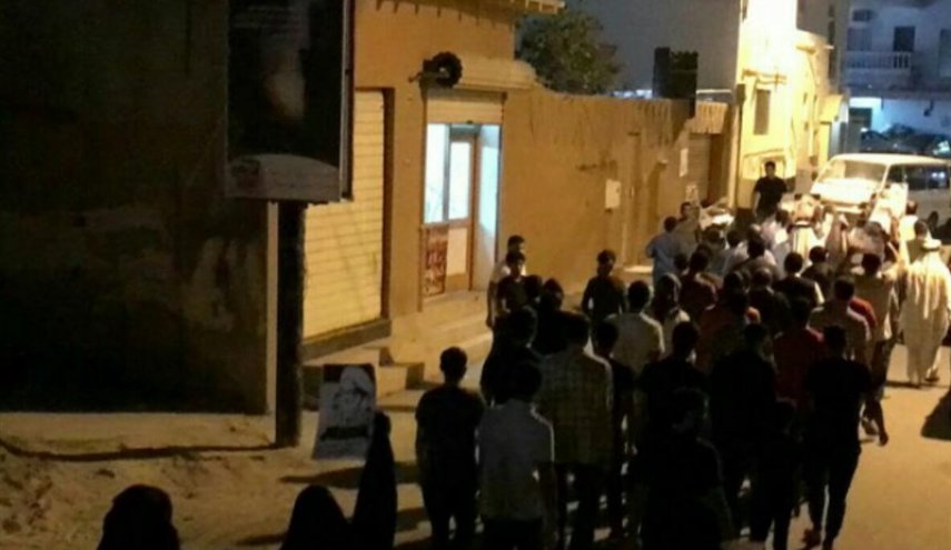 تظاهرات بحرینی‌ها در محکومیت تجاوزات رژیم اسرائیل در مسجدالاقصی
