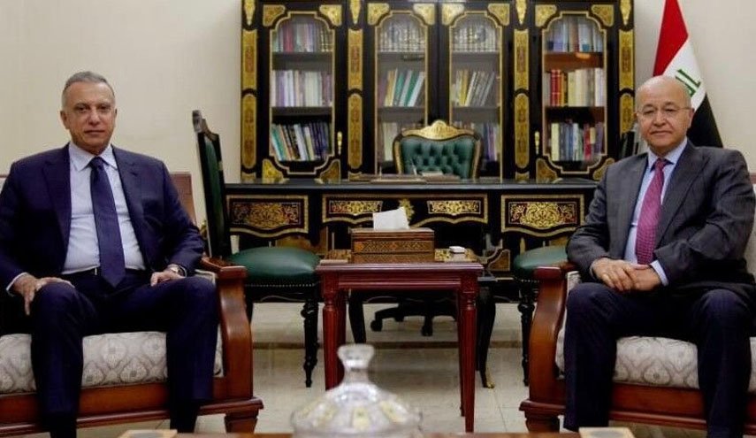 نشست مشترک رئیس جمهور و نخست وزیر عراق با تاکید بر وحدت در مواجهه با چالش ها