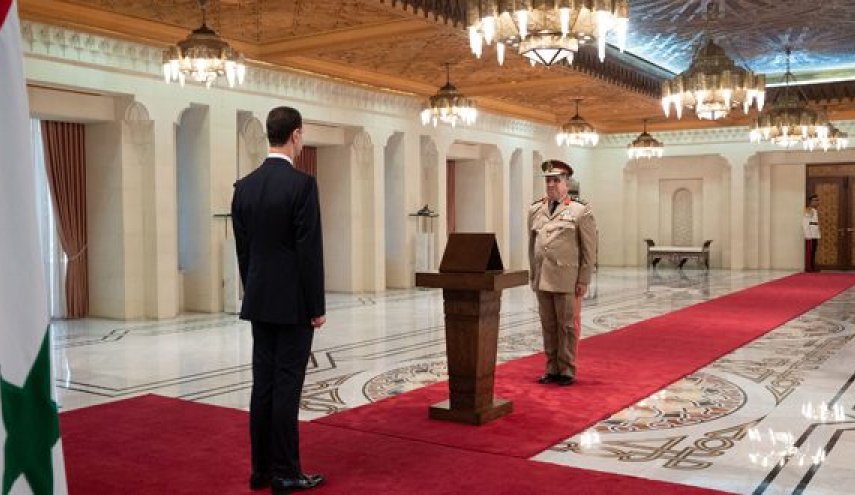وزير الدفاع وسفيرا سوریا بالصين وأرمينيا يؤدون اليمين الدستورية