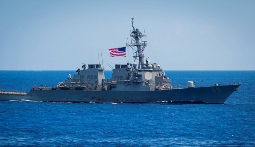 هشدار چین به کشتی جنگی آمریکایی هنگام عبور از تنگه تایوان