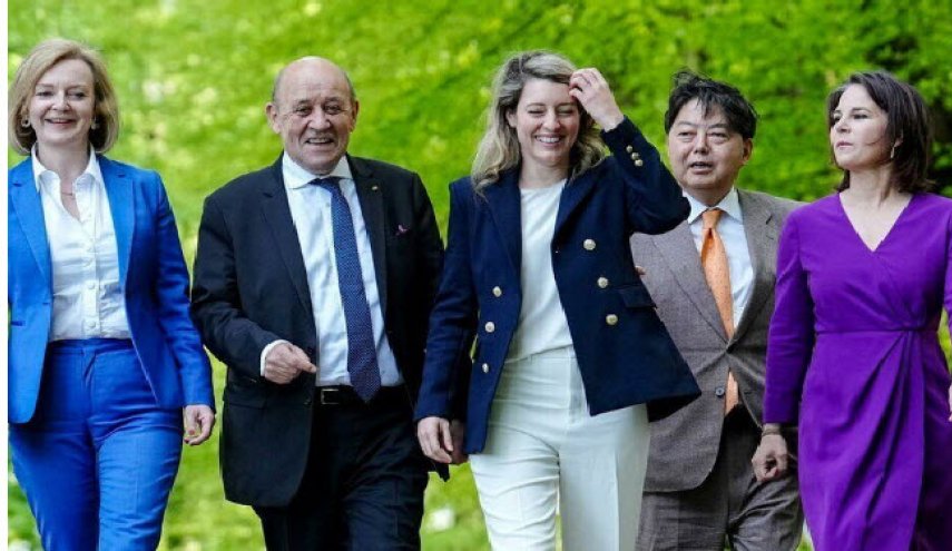 رایزنی وزیر امورخارجه ژاپن با همتایان بریتانیایی، فرانسوی و کانادایی درباره جنگ اوکراین