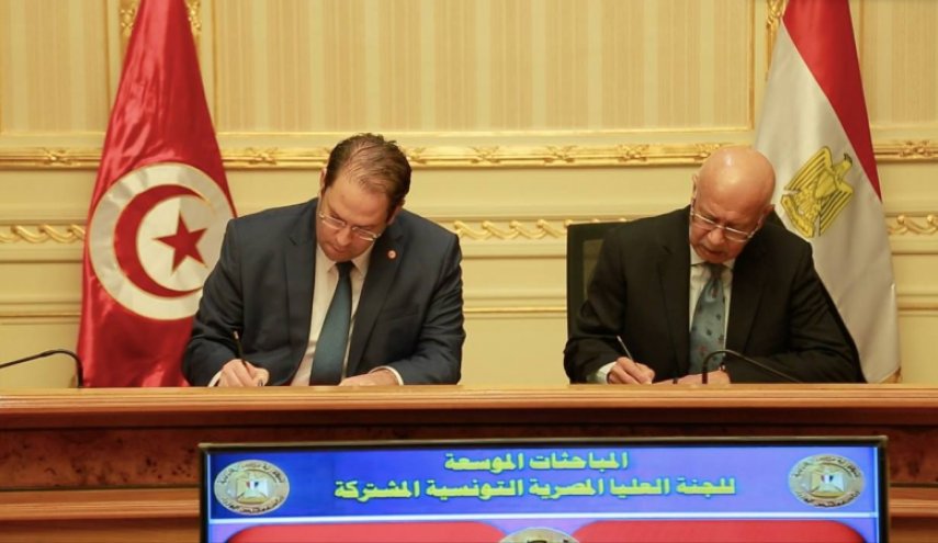 تونس ومصر توقعان اتفاقية و10 مذكرات تفاهم