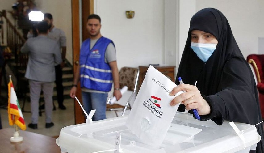 افزایش مشارکت در انتخابات پارلمانی لبنان به 14.6 درصد تا ظهر امروز 