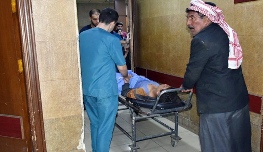 إصابة 3 مدنيين بانفجار لغم من مخلفات الإرهابيين بريف حماة