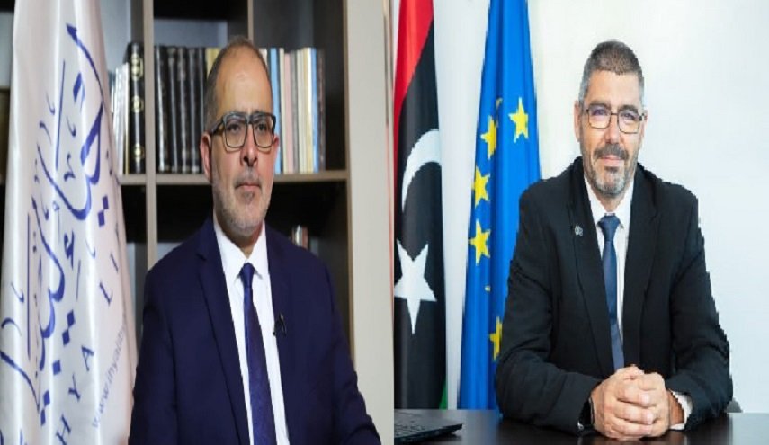 رئيس تكتل إحياء ليبيا يبحث مع سفير الاتحاد الأوروبى سبل تجاوز الأزمة السياسية
