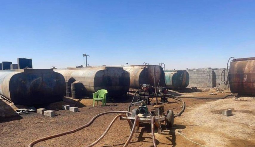 ضبط مقر لتهريب النفط واعتقال ستة أشخاص في الأنبار العراقية
