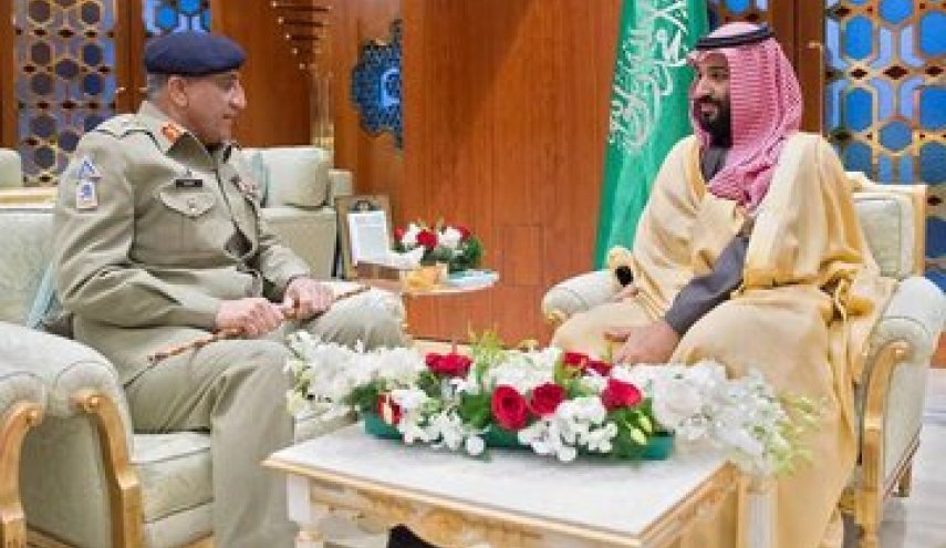 رایزنی ولیعهد سعودی با فرمانده ارتش پاکستان